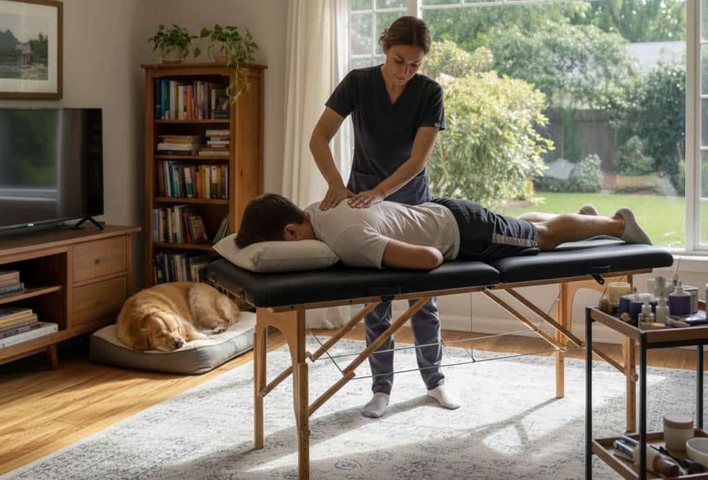Atendimento de Quiropraxia Personalizado a Domicílio